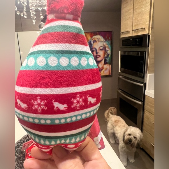🆕 3/for $20 in a BUNDLE ~ P.L.A.Y. Holiday Peace & Joy  Dog Toy - Picture 5 of 8